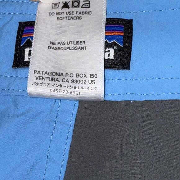 Patagonia Men's Stretch Wavefarer Swim Board Preppy Outdoor Shorts 32 Blue Gray - Picture 10 of 14